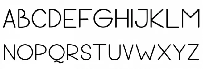 RafflesiaDemoRegular Font Litere mari