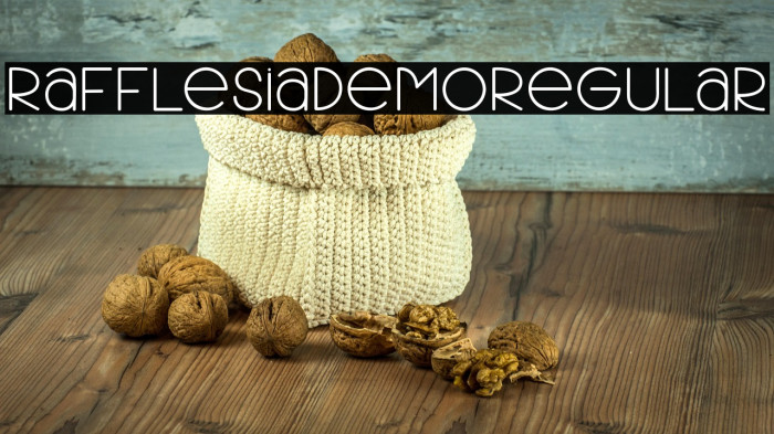 RafflesiaDemoRegular Example 1