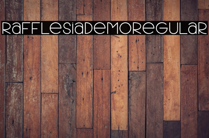 RafflesiaDemoRegular Example 2