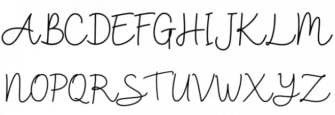 Raffline Шрифта ВЕРХНИЙ