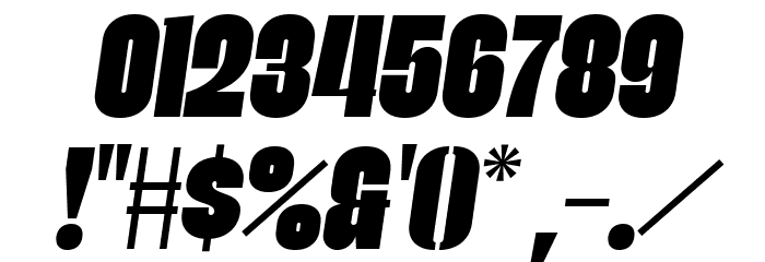 Rafigen Demo Regular Font OTHER CHARS
