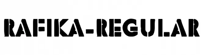Rafika-Regular  Frei Schriftart Herunterladen