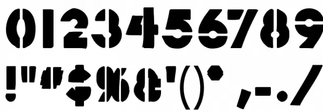 Rafika-Regular Font OTHER CHARS