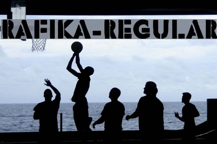 Rafika-Regular Font examples