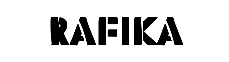 Rafika  Descarca Fonturi Gratis