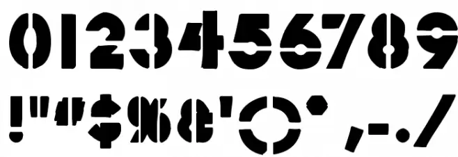 Rafika Font OTHER CHARS