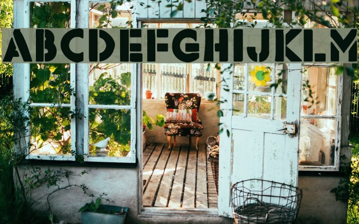 Rafika Font examples