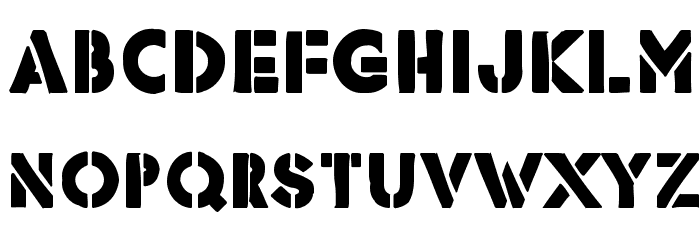 Rafika Font LOWERCASE