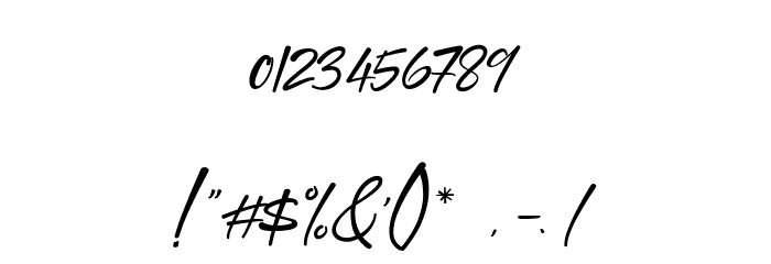 Rafiosa Font OTHER CHARS