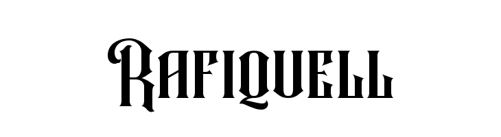 Rafiquell  Free Fonts Download