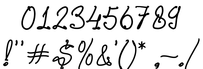 RaflesiaArnoldi-Regular Font OTHER CHARS