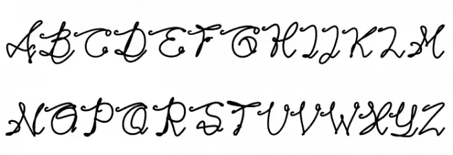 RaflesiaArnoldi-Regular フォント 大文字