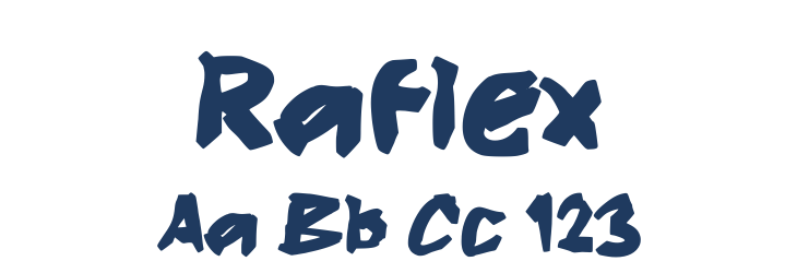 Raflex Font Preview