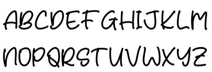 Rafley Notes Шрифта ВЕРХНИЙ