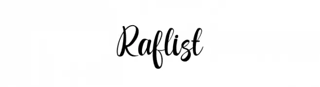 Raflist  baixar fontes gratis