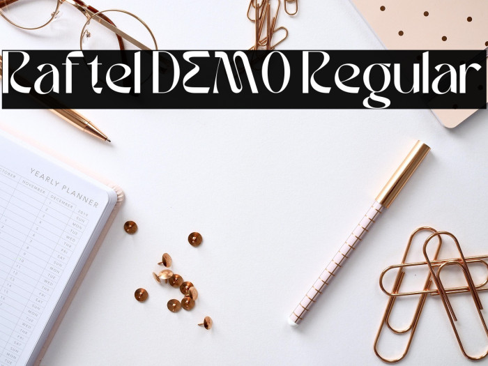 Raftel DEMO Regular Example 1