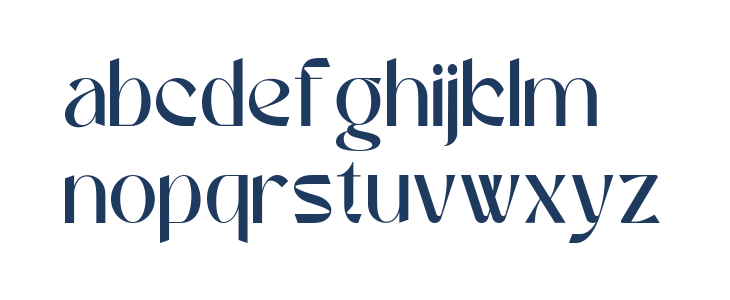 Raftel DEMO Regular Lowercase