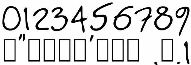 Ragamuffin خط محارف أخرى