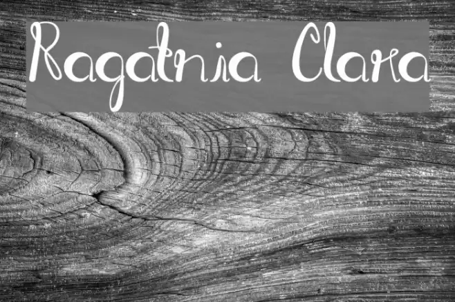 Ragatnia Clara Font examples