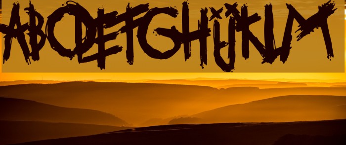 Rage Against Mom Font examples