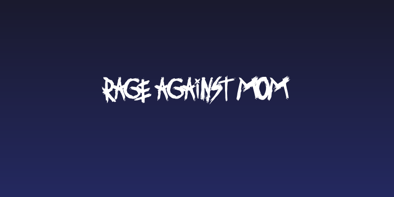 Rage Against Mom Social Header