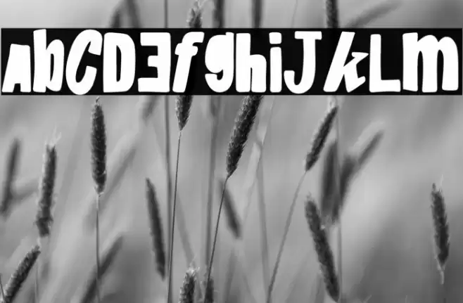 Rage & Paella Font examples