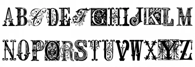 Rage Schriftart Groß