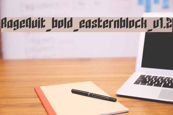 RageQuit_bold_easternblock_v1.2 Font examples