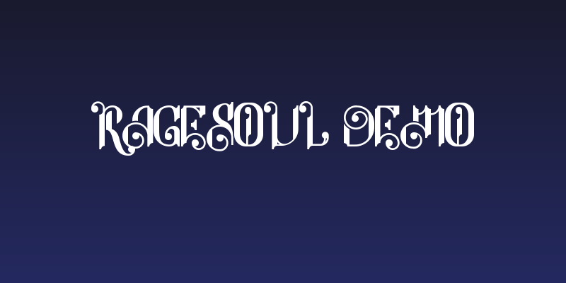 RageSoul Demo Social Header