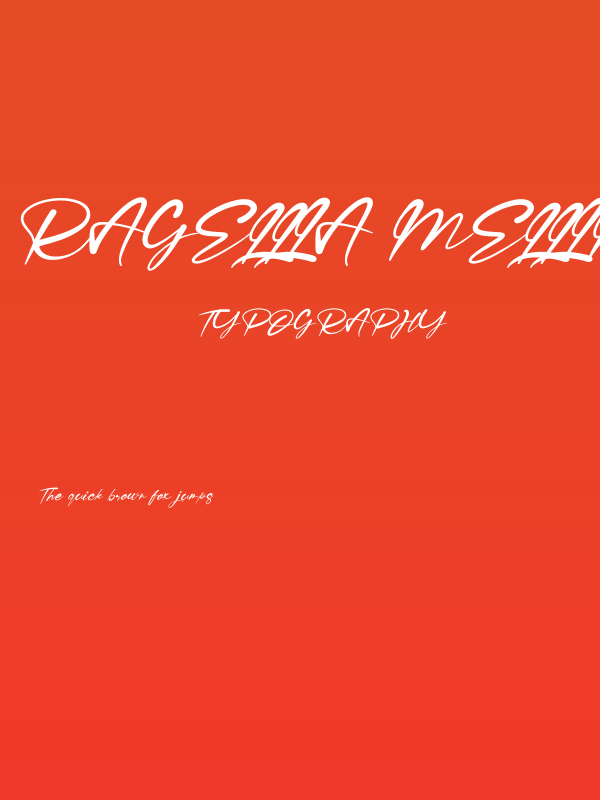 Ragellia Mellinda Poster