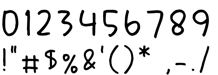 Rageon Font OTHER CHARS