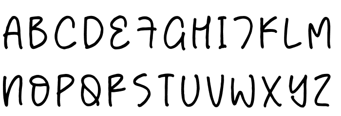Rageon Font UPPERCASE