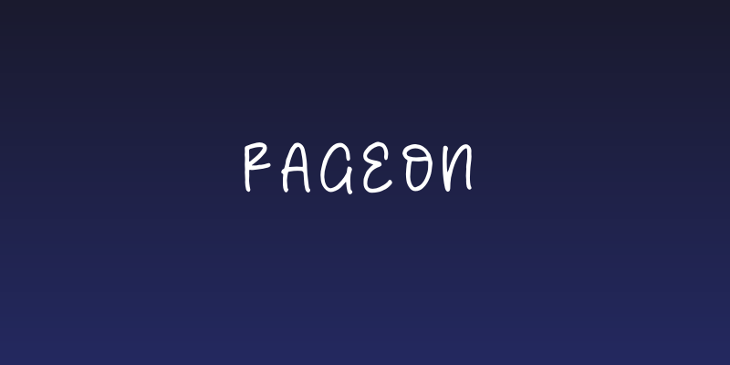 Rageon Social Header