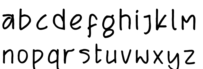 Rageon Font LOWERCASE
