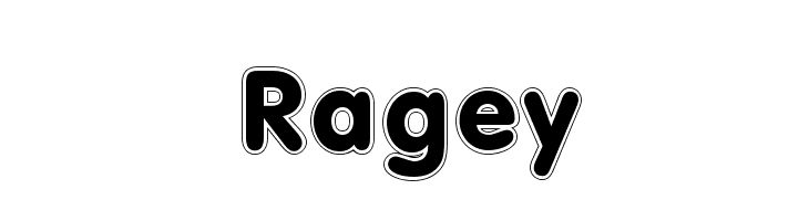Ragey Font