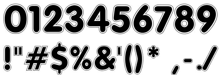 Ragey Font OTHER CHARS