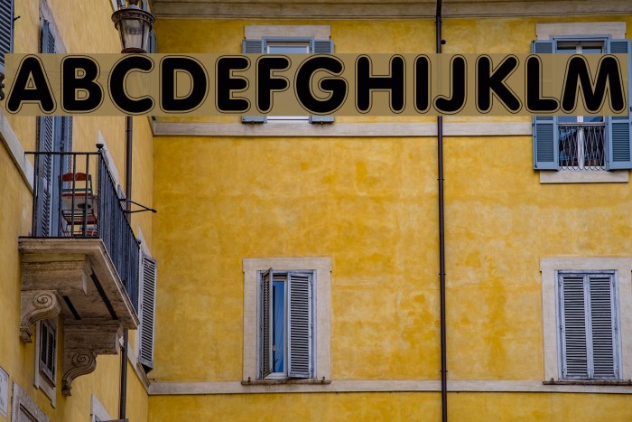 Ragey Font examples