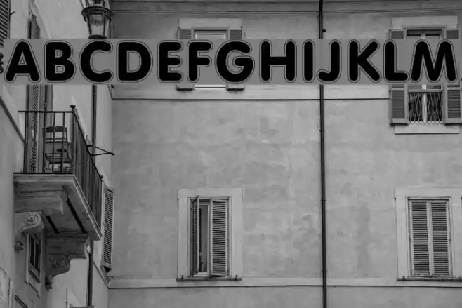 Ragey Font examples