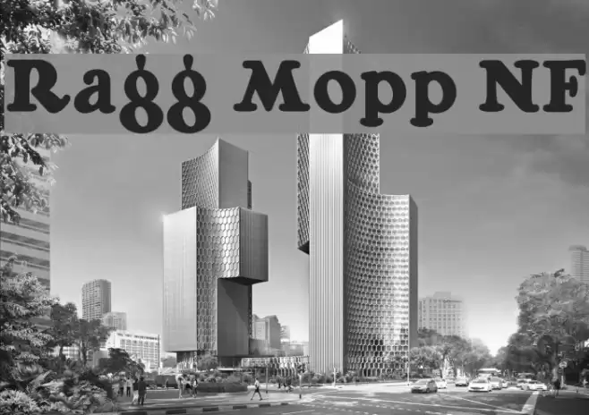 Ragg Mopp NF Font examples