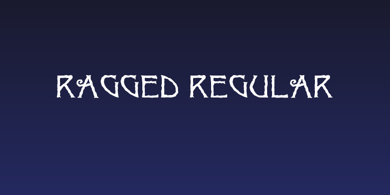 Ragged Regular Social Header