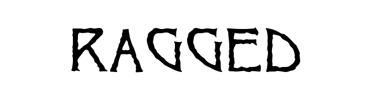 ragged-font-ffonts