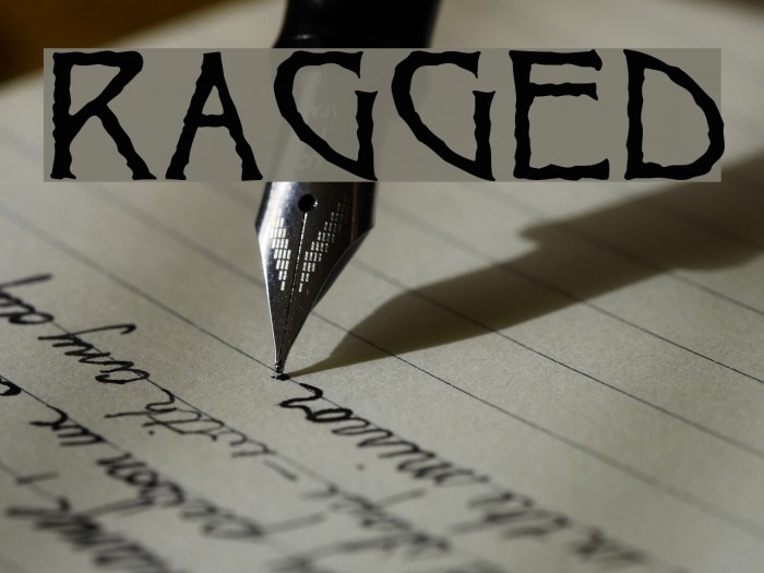 Ragged Fonte examples