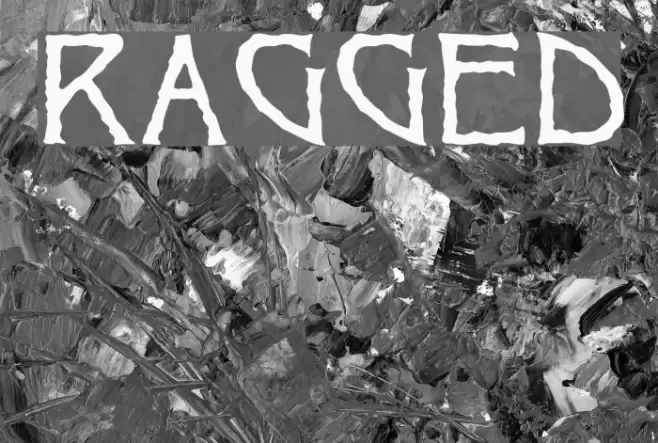 Ragged Font examples