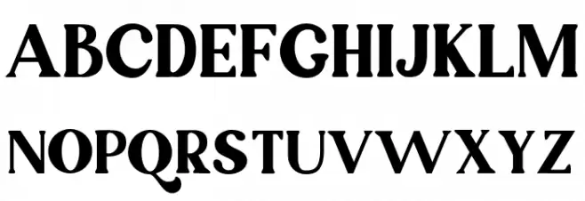Ragila フォント 大文字
