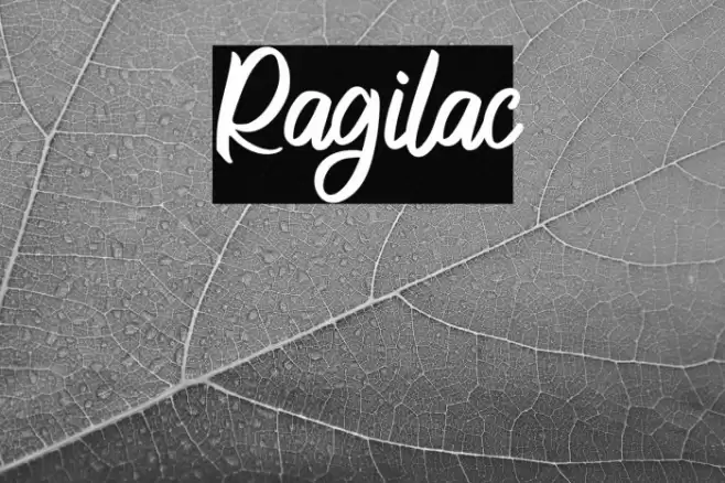 Ragilac Font examples