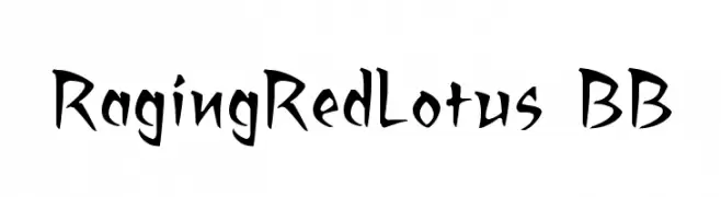 RagingRedLotus BB  Fuentes Gratis Descargar