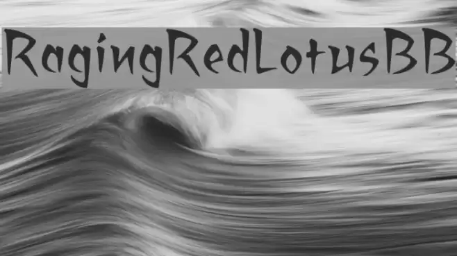 RagingRedLotusBB Fonte examples