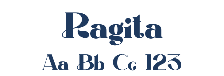 Ragita Font Preview