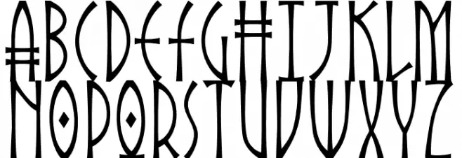 Ragna Runes PERSONAL USE Regular Polices MAJUSCULES