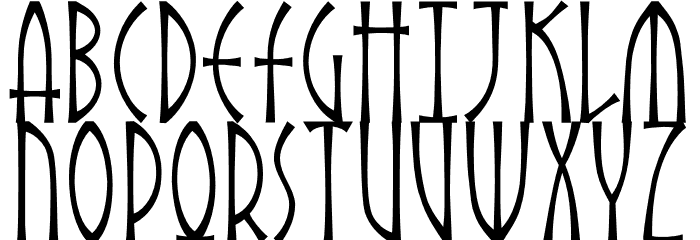Ragna Runes PERSONAL USE Regular Font LOWERCASE